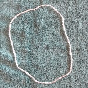 Elegant Pink Beaded Necklace